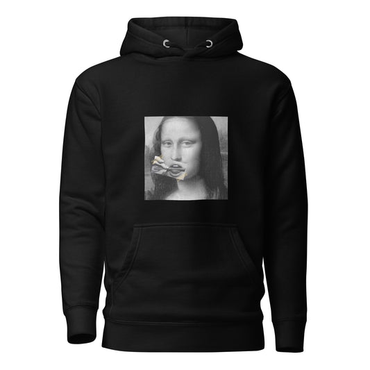 Mona Lisa Rollup Hoodie