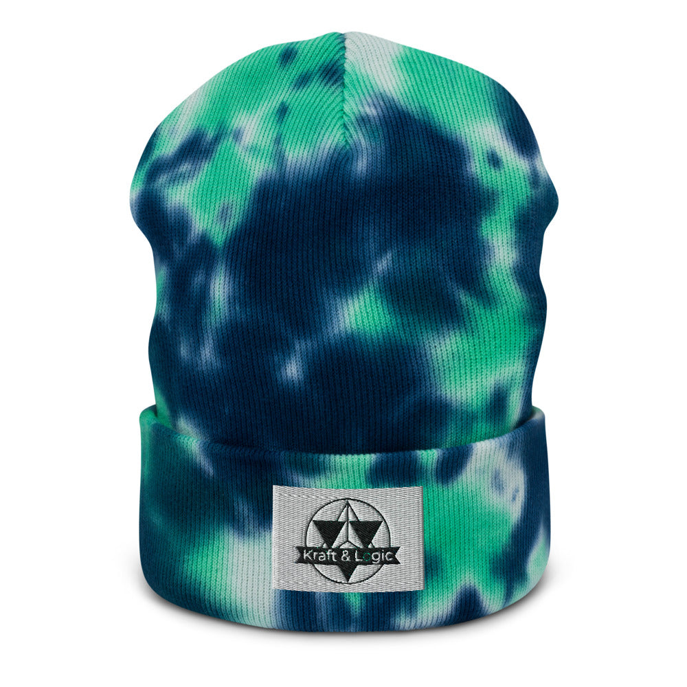 Tie-dye beanie