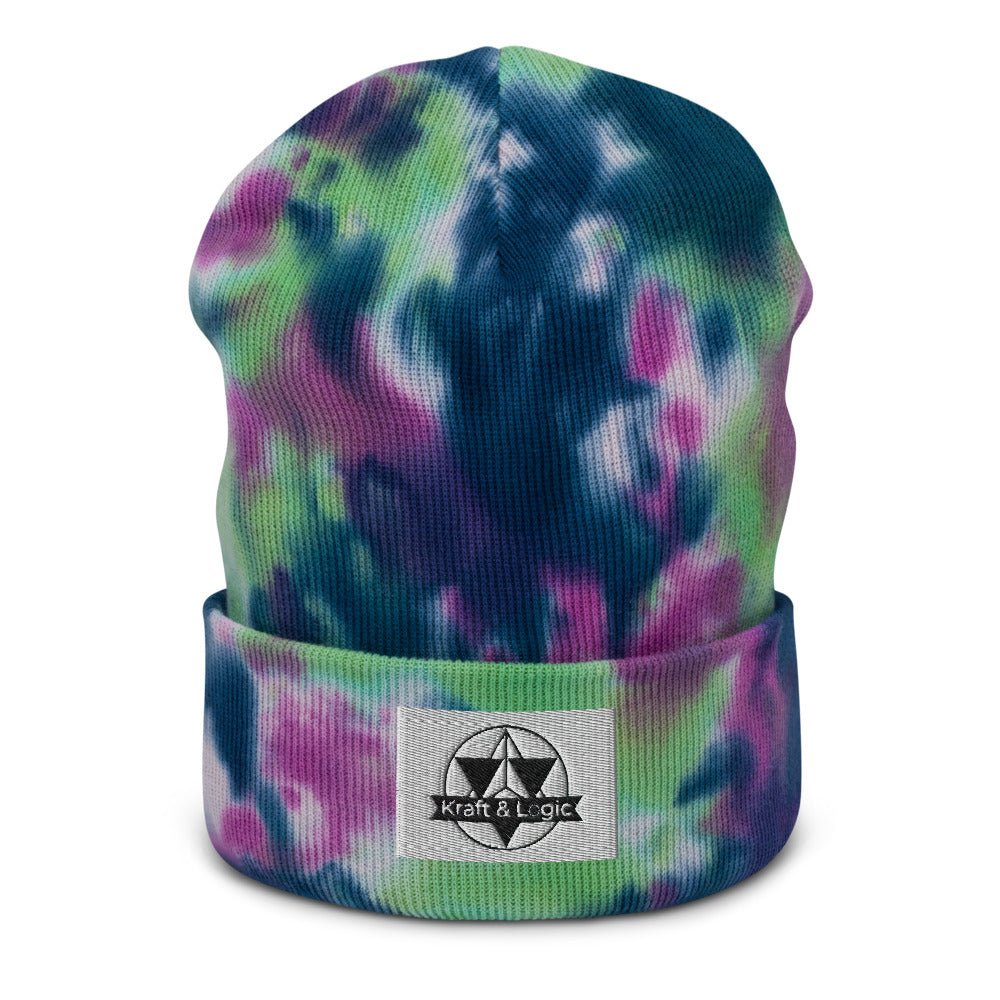 Tie-dye beanie